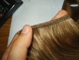 Славянские натуральные волосы для наращивания на трессе